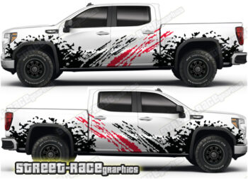 GMC Sierra large 002 - mud splatter graphics
