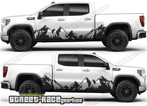 GMC Sierra large 042 - Mountains