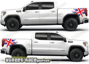 GMC Sierra large 046 - UK Flag