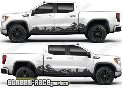 GMC Sierra large 055 - Mountains