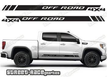 GMC Sierra racing stripes 006