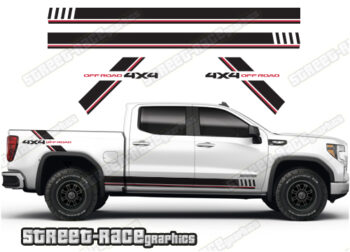 GMC Sierra racing stripes 009