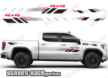 GMC Sierra stickers 013