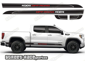 GMC Sierra racing stripes 016