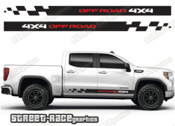 GMC Sierra racing stripes 017