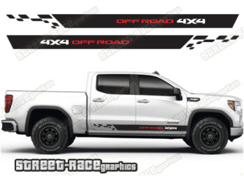 GMC Sierra racing stripes 018