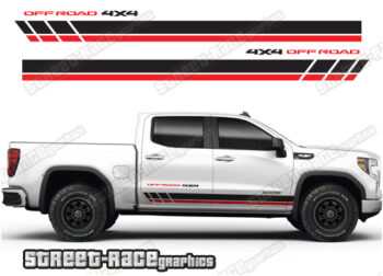 GMC Sierra racing stripes 020