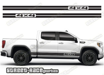 GMC Sierra racing stripes 021
