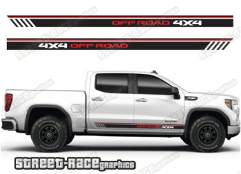 GMC Sierra racing stripes 022