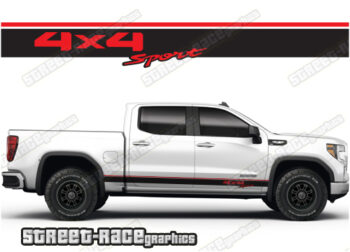 GMC Sierra racing stripes 023