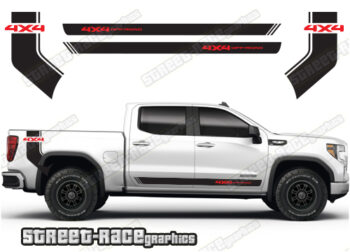 GMC Sierra racing stripes 025