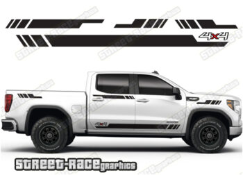 GMC Sierra racing stripes 032