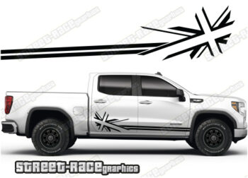GMC Sierra racing stripes 035