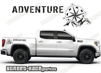 GMC Sierra stickers 037
