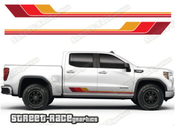 GMC Sierra racing stripes 041