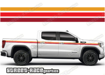 GMC Sierra racing stripes 043