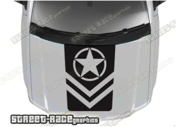 Dodge RAM bonnet / hood graphics 002 - USMC
