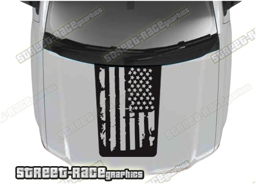 GMC Sierra bonnet / hood graphics 008