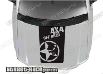 Dodge RAM bonnet / hood graphics 010