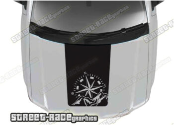 GMC Sierra bonnet / hood graphics 014