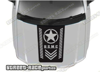 Dodge RAM bonnet / hood graphics