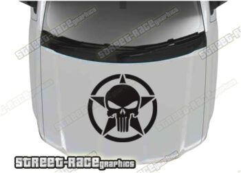 Dodge RAM bonnet / hood graphics 020