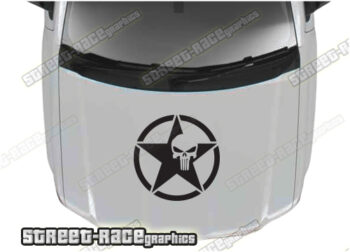 Dodge RAM bonnet / hood graphics 021