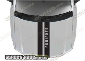 Chevrolet Silverado bonnet / hood graphics 039