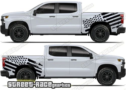 Chevrolet Silverado large 045 - USA Flag