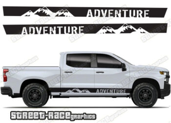 Chevrolet Silverado stickers (small-medium)