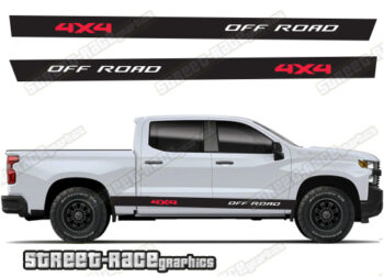 Chevrolet Silverado racing stripes 007