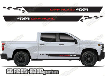 Chevrolet Silverado racing stripes 018