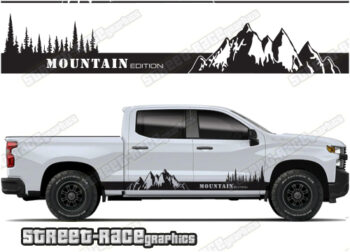 Chevrolet Silverado racing stripes 027