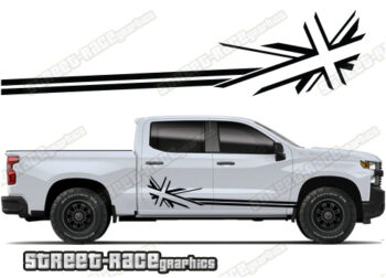 Chevrolet Silverado racing stripes 035