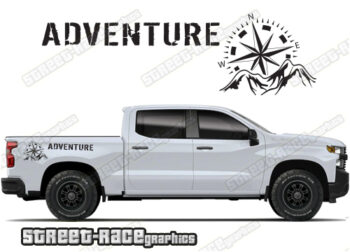 Chevrolet Silverado stickers 037