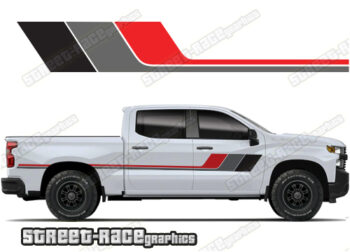 Chevrolet Silverado stickers 038