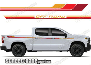 Chevrolet Silverado stickers 039