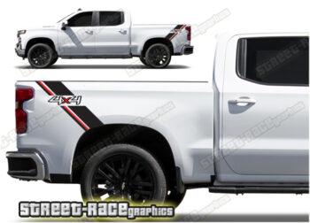 Chevrolet Silverado tub stickers 007