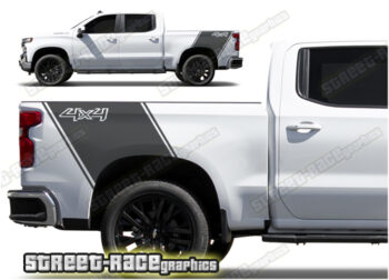 Chevrolet Silverado tub stickers 012