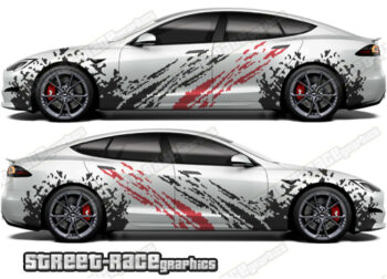 Tesla Model S large graphics 016 - Mud splatter