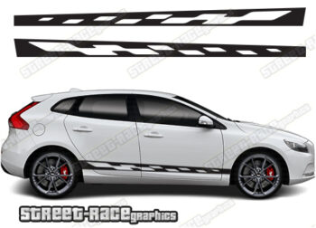Volvo V40 racing stripes 005