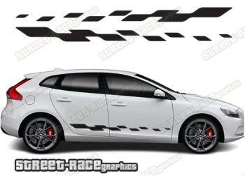 Volvo V40 racing stripes 007