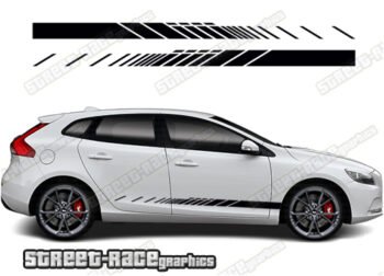Volvo V40 racing stripes 008
