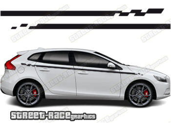 Volvo V40 racing stripes 012