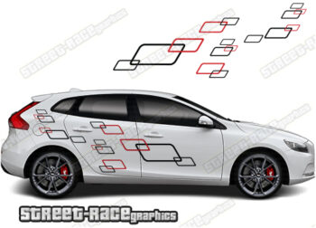Volvo V40 stickers 033