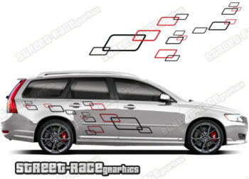 Volvo V50 stickers 033