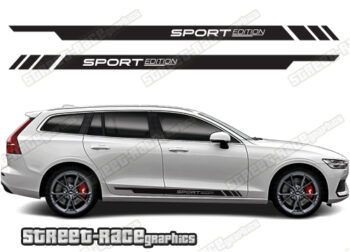 Volvo V60 racing stripes 002