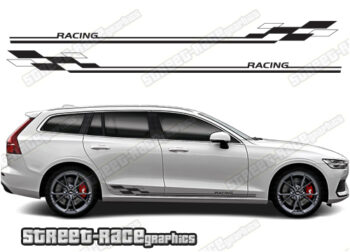Volvo V60 racing stripes 004