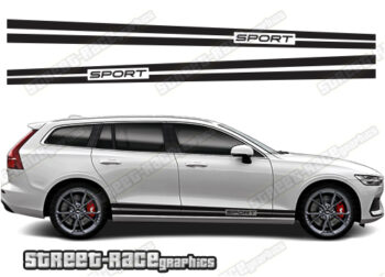 Volvo V60 racing stripes 006