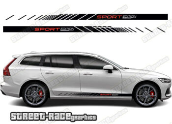 Volvo V60 racing stripes 008